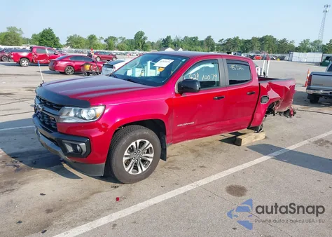 2021 Chevrolet Colorado 4Wd Short Box Z71 from USA, damaged, VIN 1GCGTDEN4M1113032